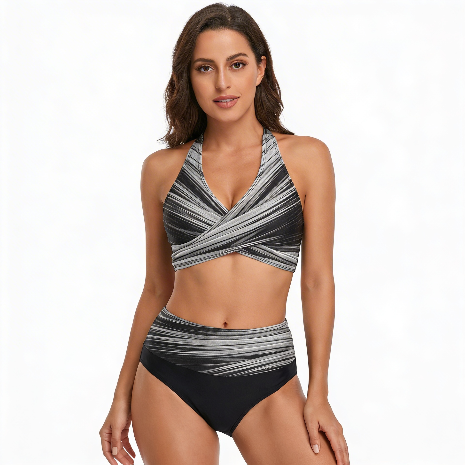 Women Shaping Bikini Set | High Waist Tummy Control, Full Coverage