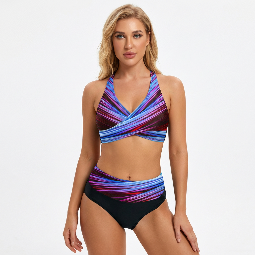 Women Shaping Bikini Set | High Waist Tummy Control, Full Coverage